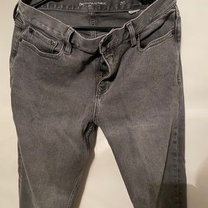 Banana Republic Grey Jeans Slim Fit 33x32